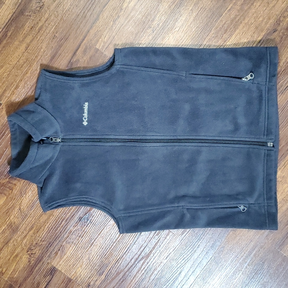 Youth Columbia Zip Up Vest Size Medium (8-10)